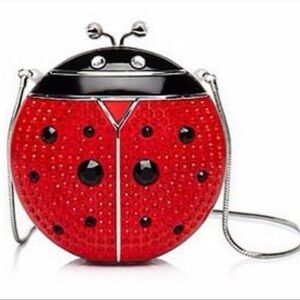 Kate Spade Lady Bug Crystal Rhjnestone Novelty Crossbody Bag